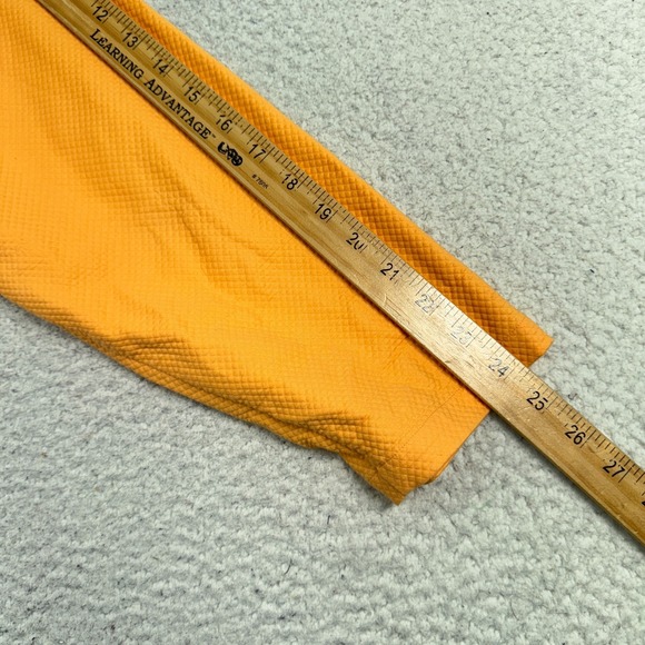 Eileen Fisher Funnel Neck Jacket Womens 1X Pique‎ Diamond Full Zip Orange - Picture 9 of 13